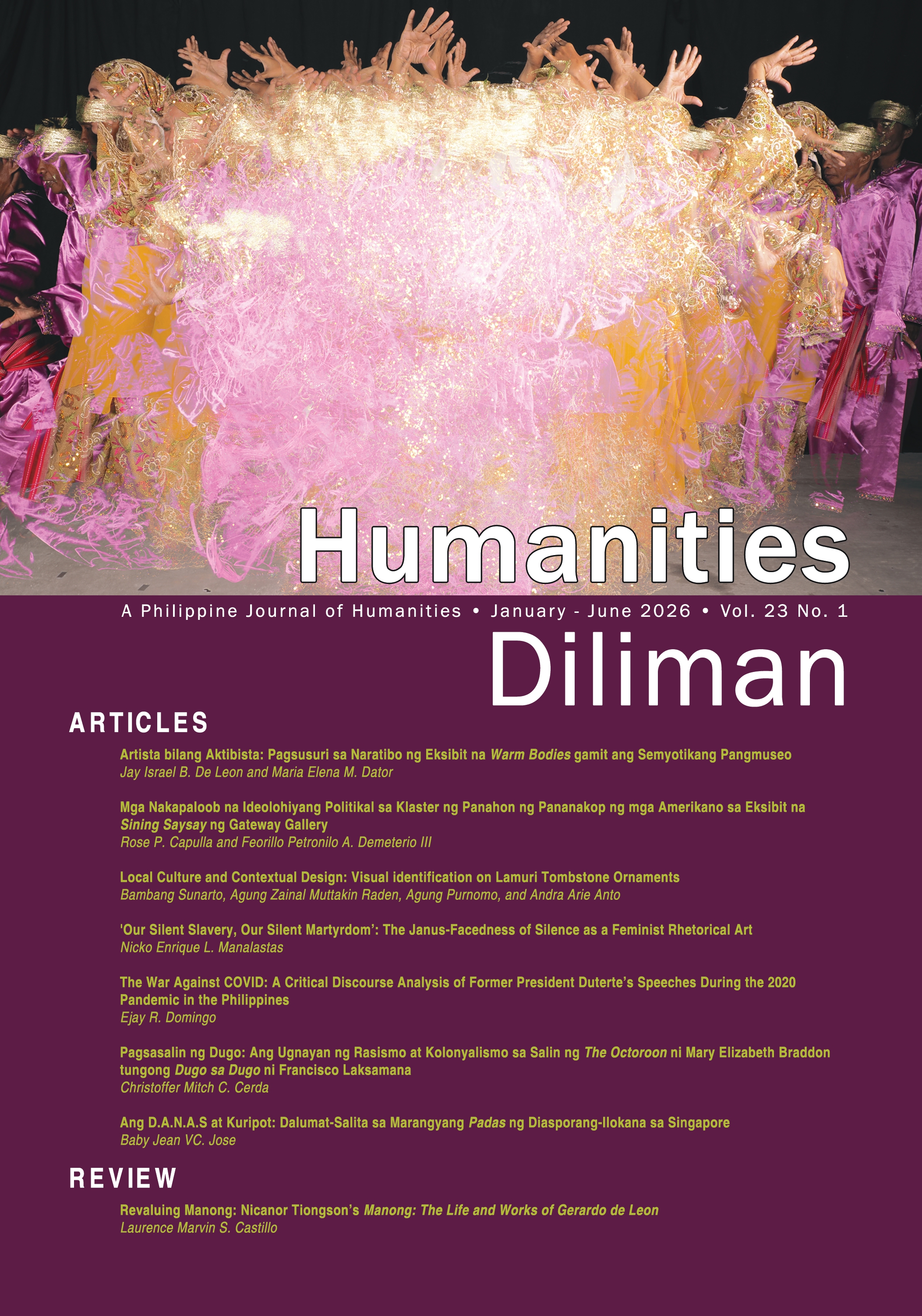 Humanities Diliman Journal